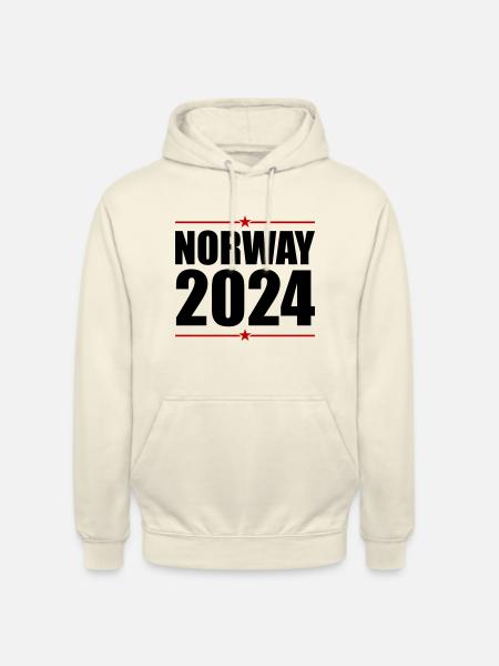 Norwegen 2024 - Unisex Hoodie - Vanille-Milchshake