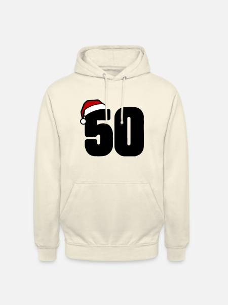 50 Number Christmas - Unisex Hoodie - vanilla