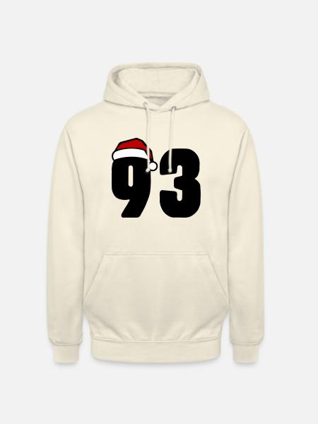 93 Number Christmas - Unisex Hoodie - vanilla