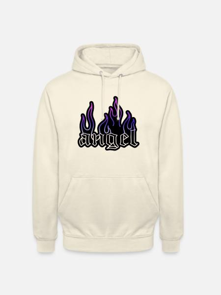 Ange - Sweat-shirt à capuche unisexe - vanille