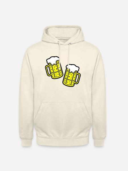 Beer Symbol Booze - Unisex Hoodie - vanilla