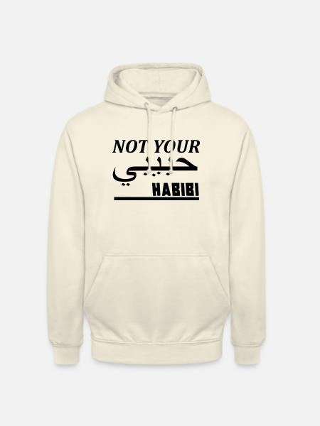 NICHT DEIN HABIBI - Unisex Hoodie - Vanille-Milchshake