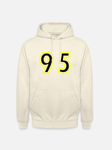 95 Number College - Unisex Hoodie - vanilla