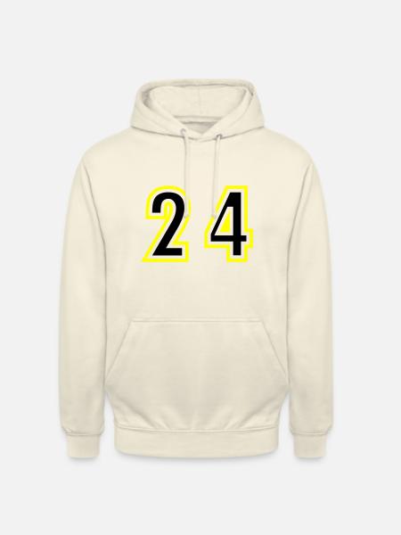24 Number College - Unisex Hoodie - vanilla