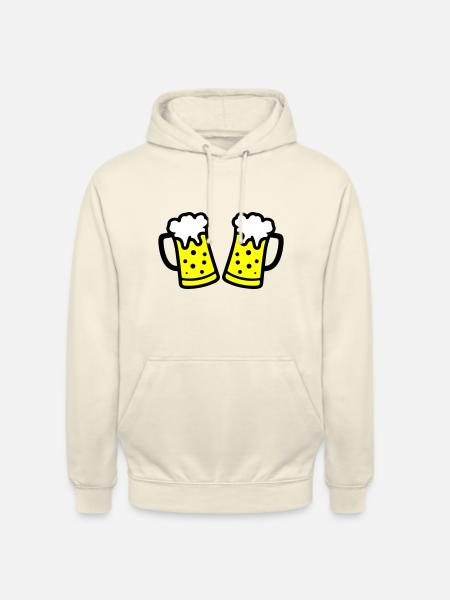 Beer Mug Beer Symbol - Unisex Hoodie - vanilla