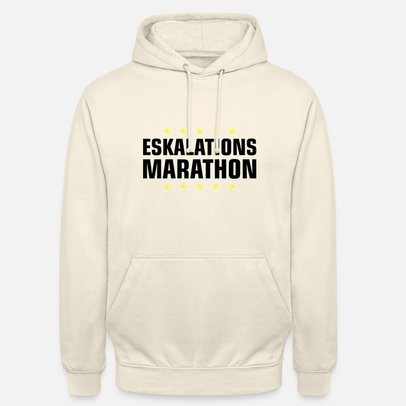 Eskalations Marathon - Unisex Hoodie - Vanille-Milchshake
