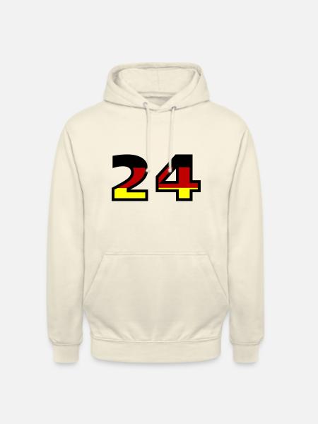 24 Number Germany Jersey - Unisex Hoodie - vanilla