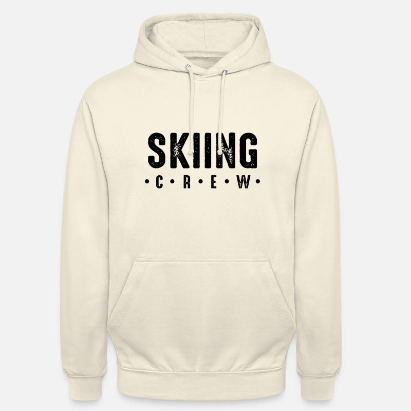 Équipe de ski - Sweat-shirt à capuche unisexe - vanille