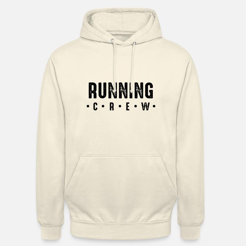 Équipe de course - Sweat-shirt à capuche unisexe - vanille