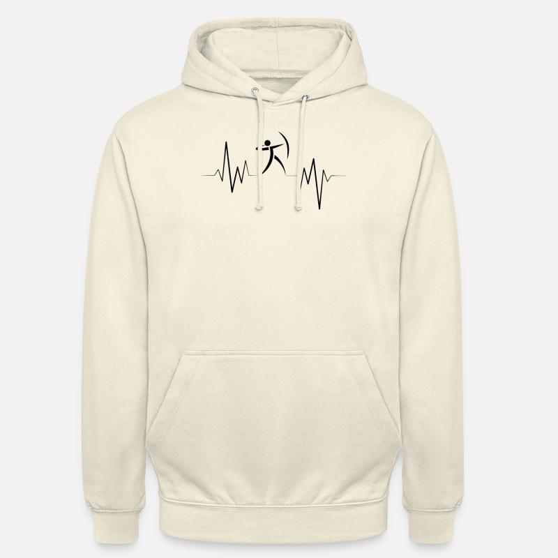 Cible arc et flèche - Sweat-shirt à capuche unisexe - vanille