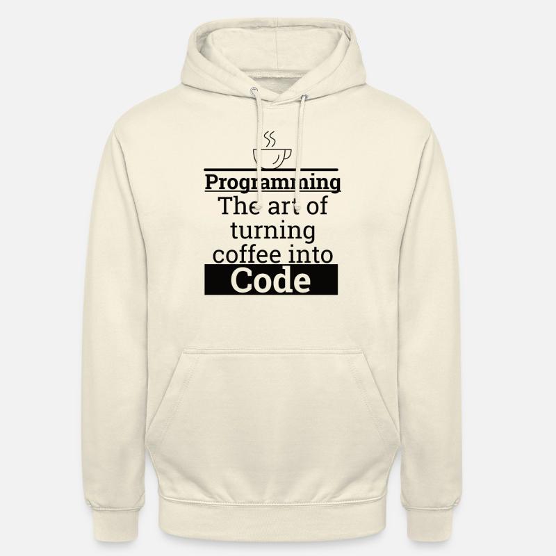 "Programming Coffee to Code" | Programmer Unisex Hoodie