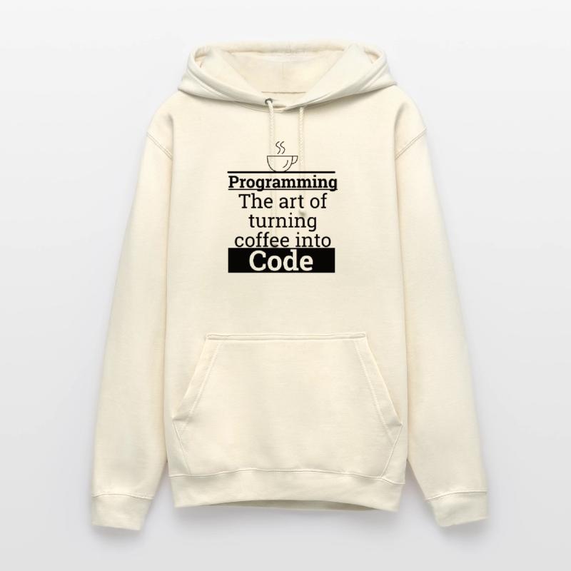 "Programming Coffee to Code" | Programmierer Unisex Hoodie