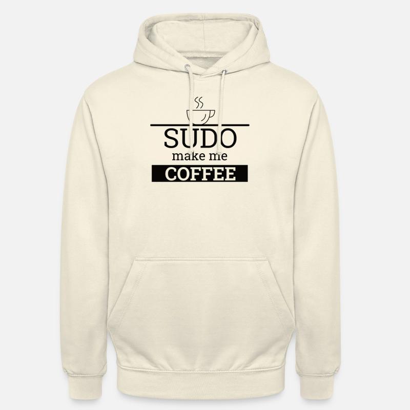 "Sudo make me Coffee" | Linux, Informatik, Admin Unisex Hoodie