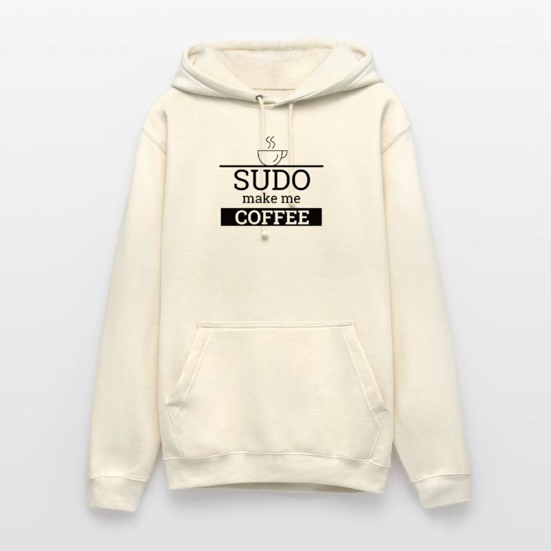 "Sudo make me Coffee" | Linux, Informatik, Admin Unisex Hoodie