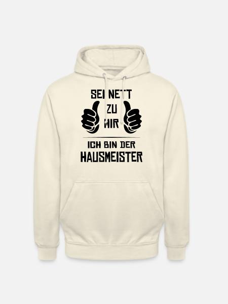Hausmeister Geschenk - Unisex Hoodie - Vanille-Milchshake