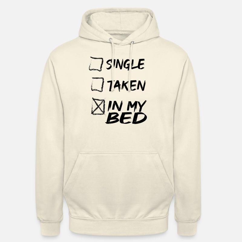 Dans mon lit - Sweat-shirt à capuche unisexe - vanille