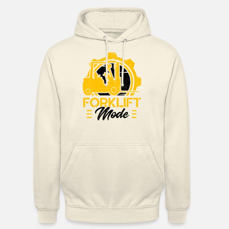 Gabelstaplerfahrer Gabelstapler-Modus Geschenk - Unisex Hoodie - Vanille-Milchshake