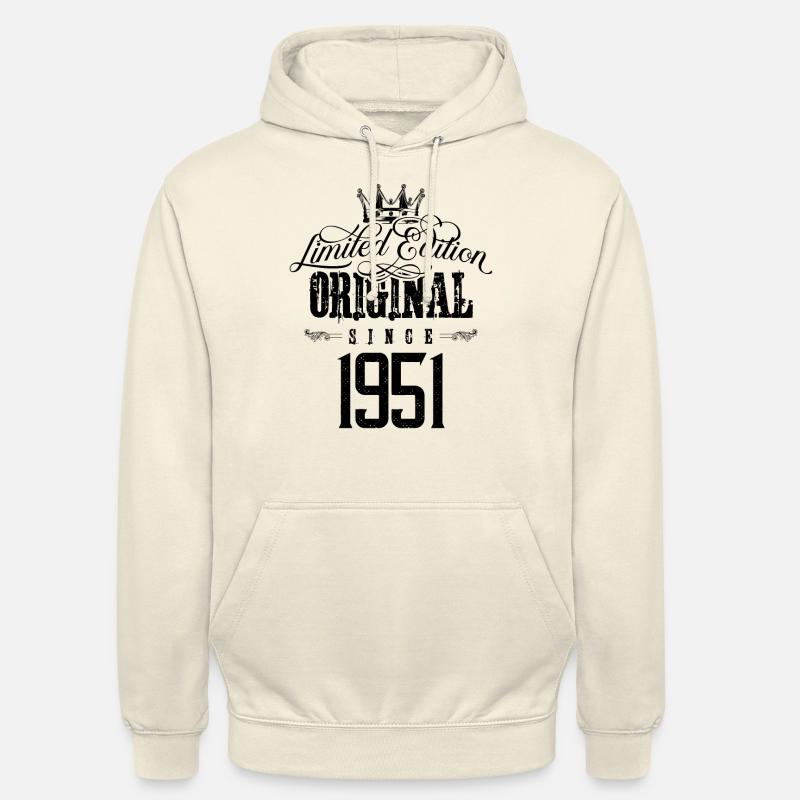 Édition limitée 1951 - Sweat-shirt à capuche unisexe - vanille