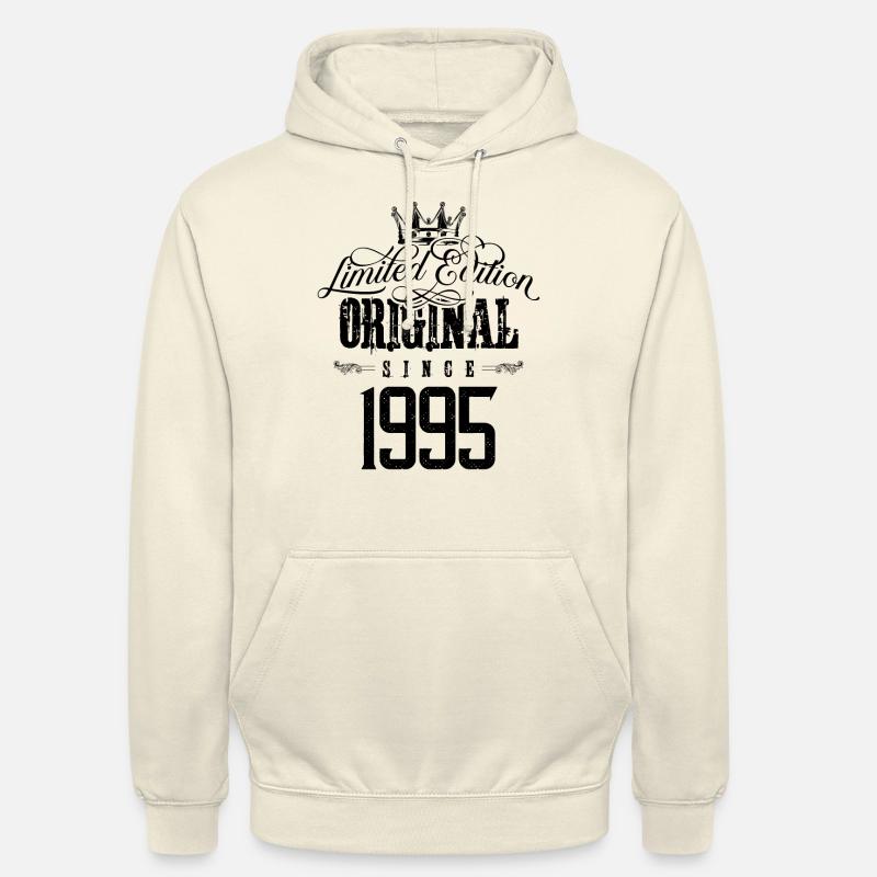 Édition limitée 1995 - Sweat-shirt à capuche unisexe - vanille