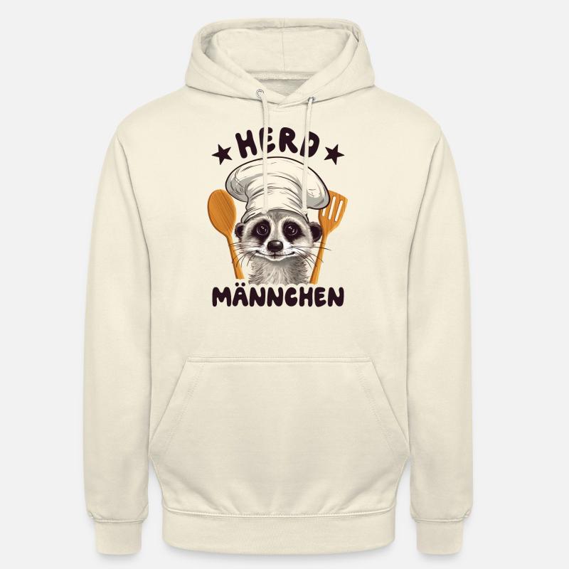 Herdmännchen Erdmännchen Koch - Unisex Hoodie - Vanille-Milchshake