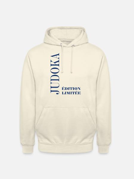 judoka - Sweat-shirt à capuche unisexe - vanille