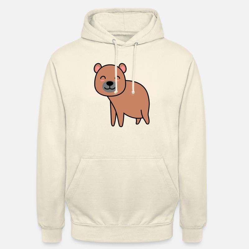 Bear Comic - Unisex Hoodie - vanilla