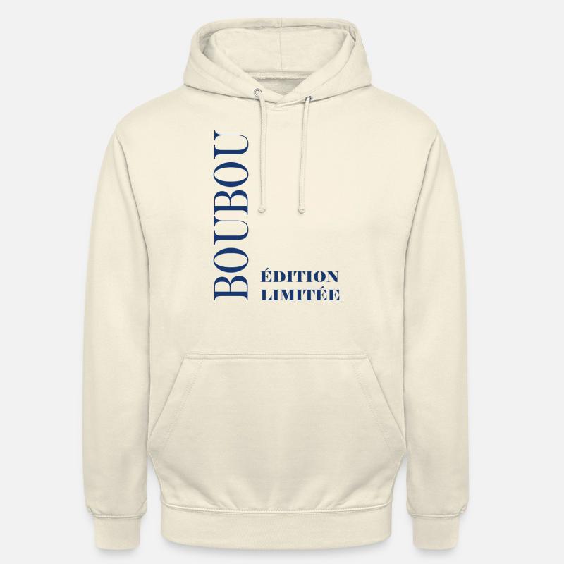 Boubou - Sweat-shirt à capuche unisexe - vanille