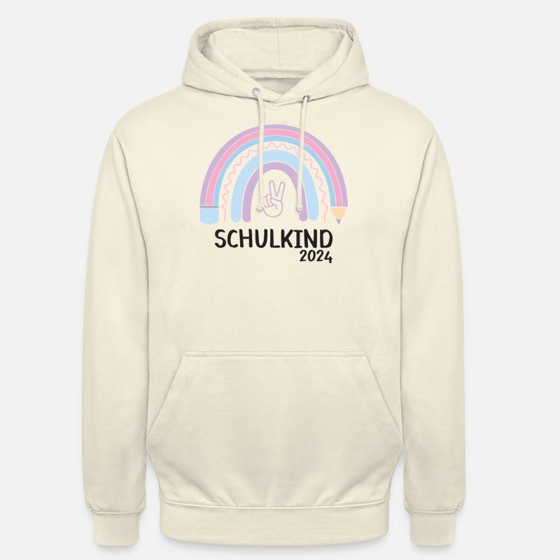 Schulanfang Einschulung Schulkind 2024 - Unisex Hoodie - Vanille-Milchshake