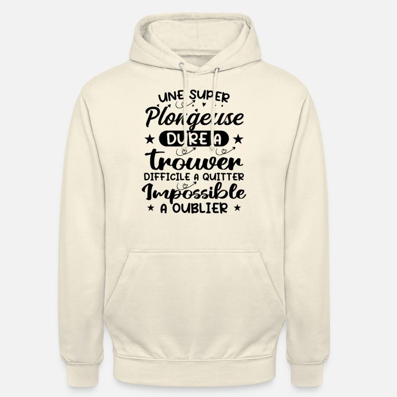 Ein Super Diver - Diver Geschenk - Unisex Hoodie - Vanille-Milchshake