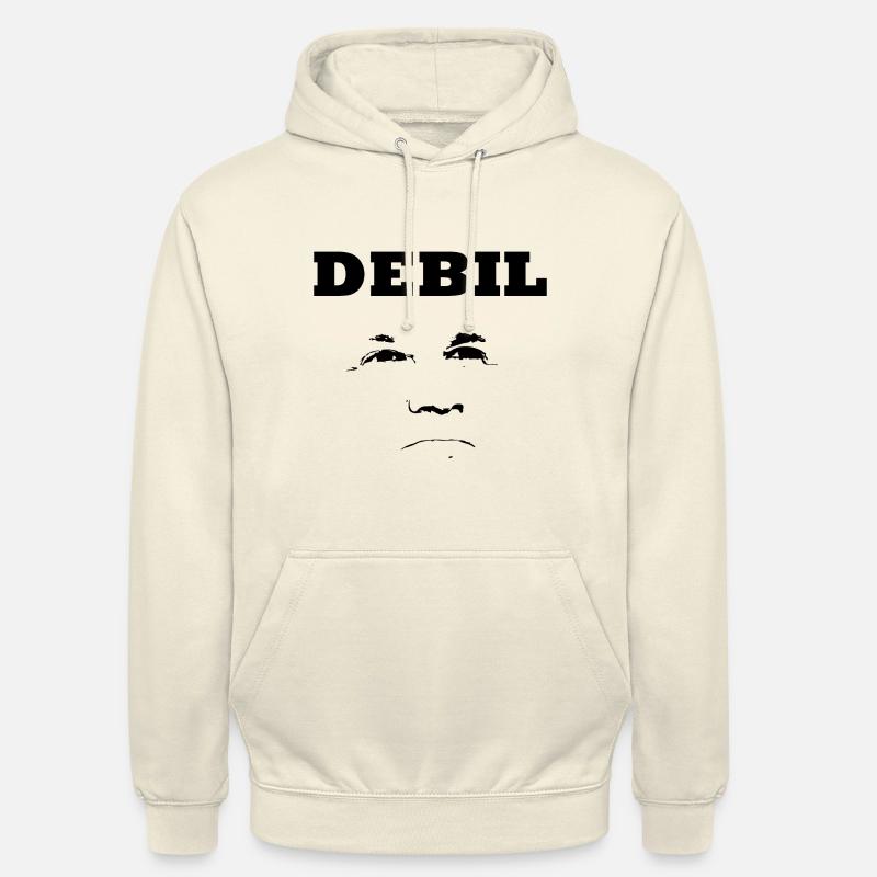 Debil - Hættetrøje unisex - vaniljemilkshake