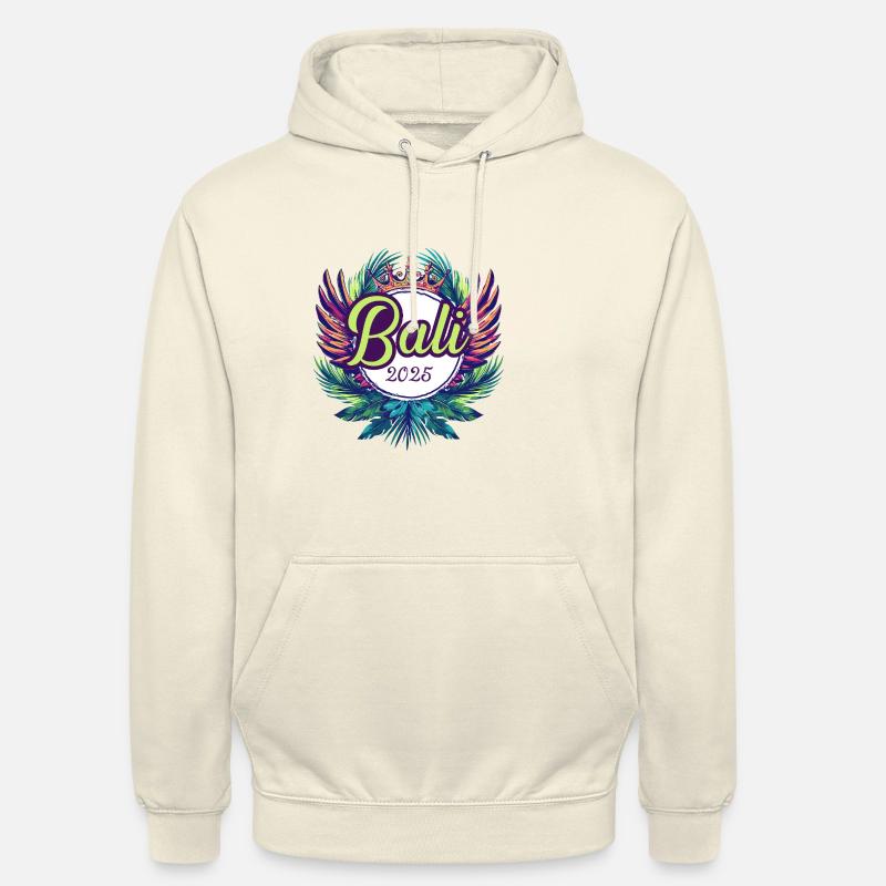 L’équipe de Bali 2025 - Sweat-shirt à capuche unisexe - vanille