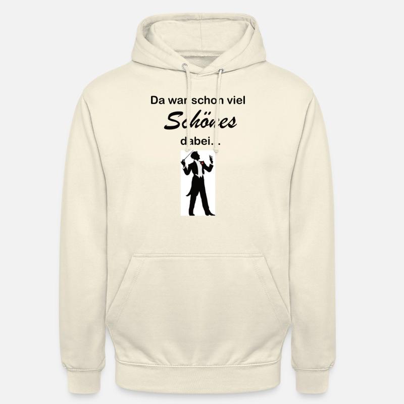 Diregent Lustiger Dirigenten Spruch Geschenk - Unisex Hoodie - Vanille-Milchshake
