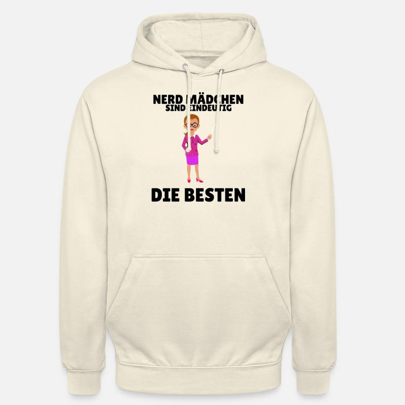 Computer nerd Frauen Informatik Programmierer - Unisex Hoodie - Vanille-Milchshake