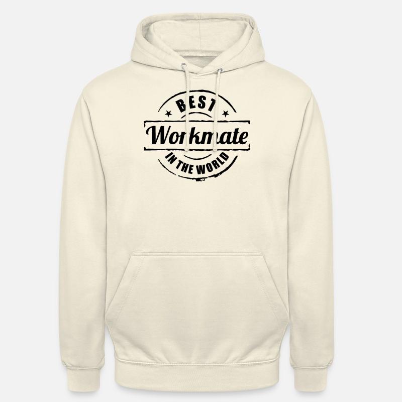 Beste Kollegin Bester Arbeitskollege Geschenk - Unisex Hoodie - Vanille-Milchshake