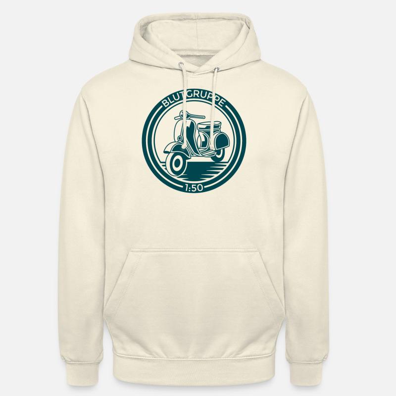 Zweitakter Roller Geschenk Gemisch - Unisex Hoodie - Vanille-Milchshake