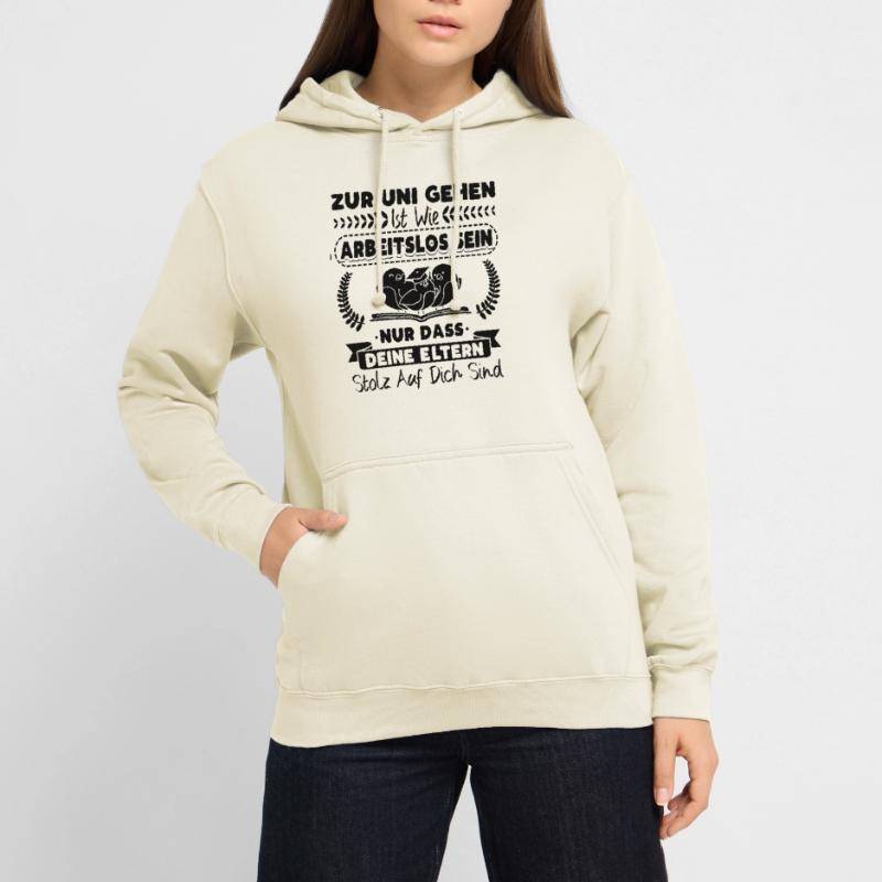 Student Studentin Studium Studienbeginn Unisex Hoodie