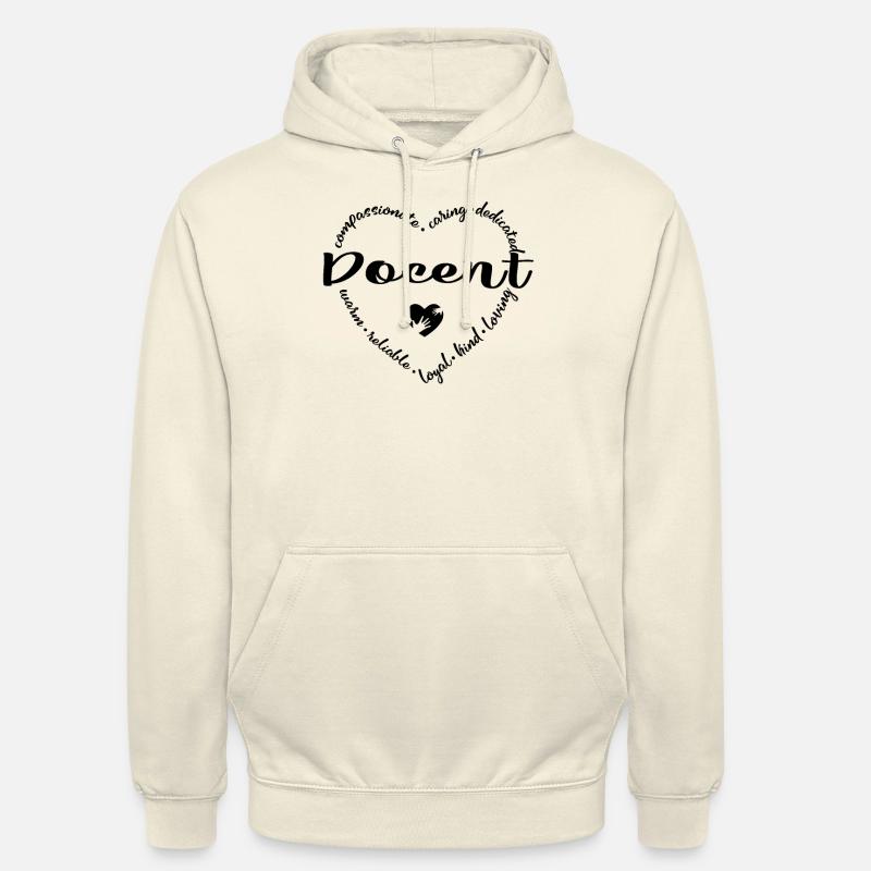 Docent - Unisex Hoodie - vanilla