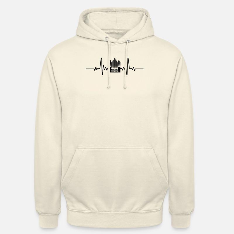 Organherzfrequenz - Unisex Hoodie - Vanille-Milchshake