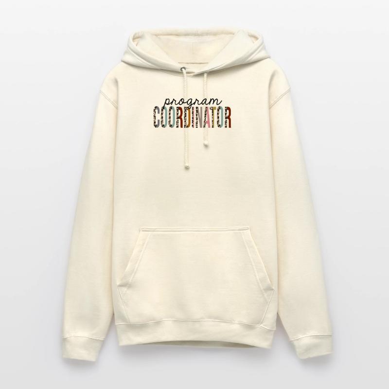 Program Coordinator Leopard Print Funny Unisex Hoodie