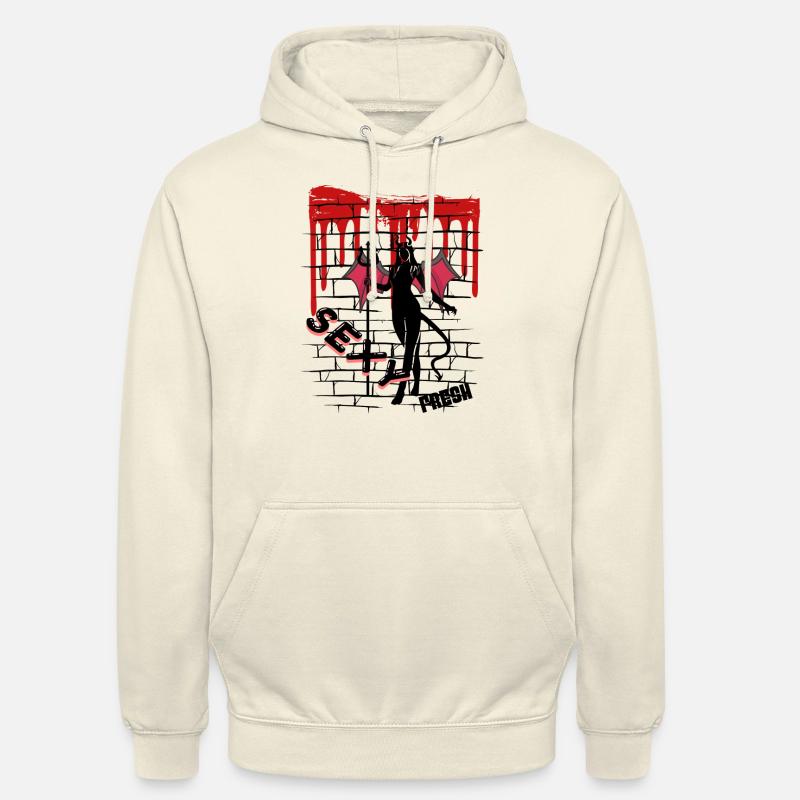 Fresh Devil - Unisex Hoodie - Vanille-Milchshake