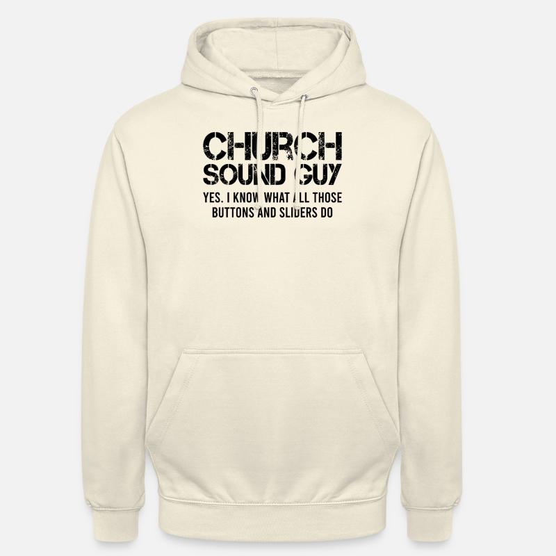 Tontechniker Musik Audio Technik - Unisex Hoodie - Vanille-Milchshake