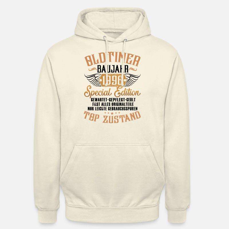 Oldtimer 1996 - Unisex Hoodie - Vanille-Milchshake