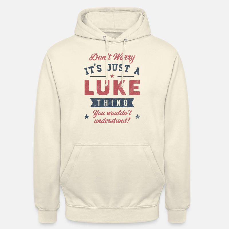 C’est un truc de Luke - Sweat-shirt à capuche unisexe - vanille