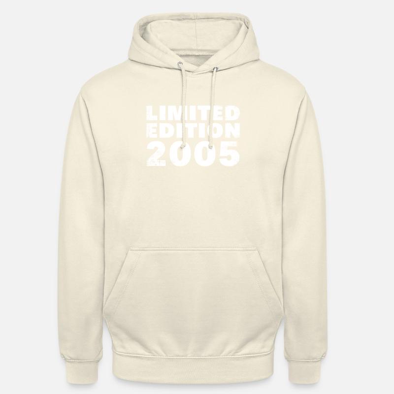 Edition limitée 2005 - Sweat-shirt à capuche unisexe - vanille