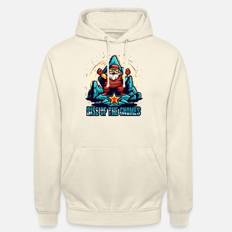 Der Aufstieg der Gartenzwerge - Unisex Hoodie - Vanille-Milchshake