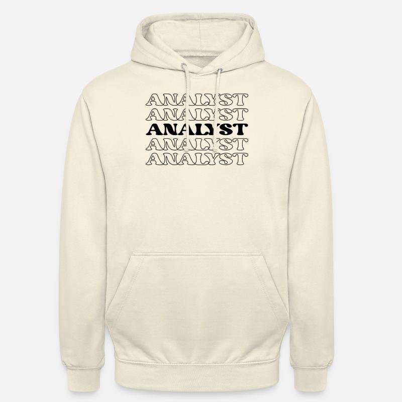 Analyst Buchhalter Data Scientist Tabellenkalkulation - Unisex Hoodie - Vanille-Milchshake