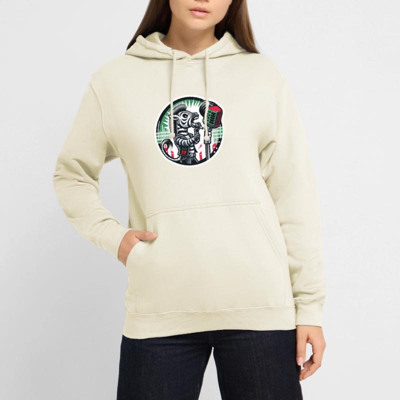 Zebra Roam Free oder Dye, Mic Drop Unisex Hoodie