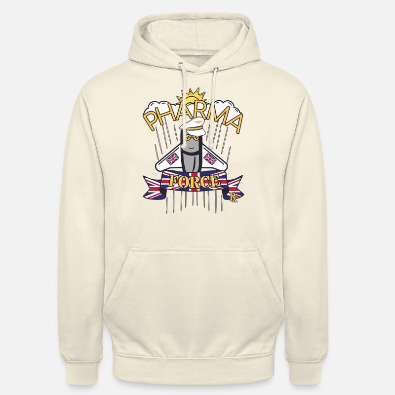 Pharmacie Royaume-Uni Pharma Force - Sweat-shirt à capuche unisexe - vanille