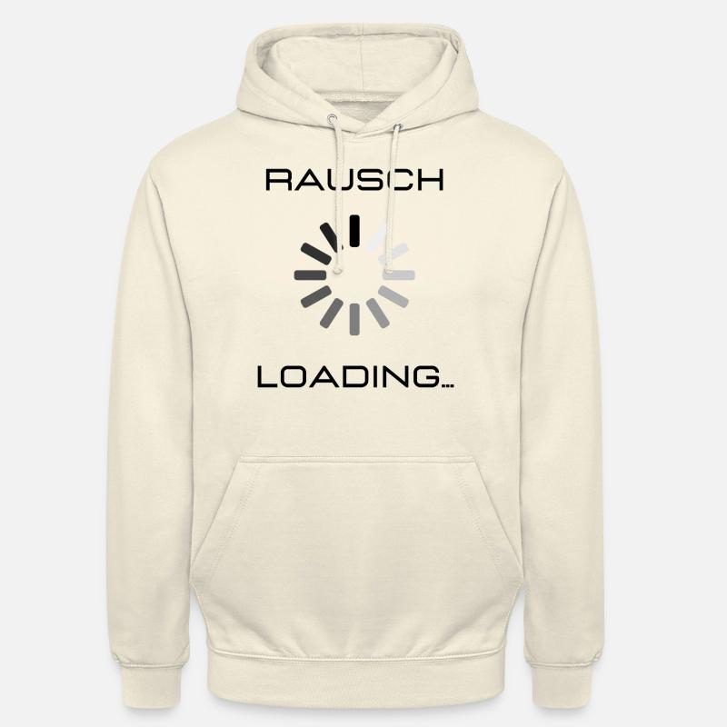 Rausch loading... - Unisex Hoodie - Vanille-Milchshake