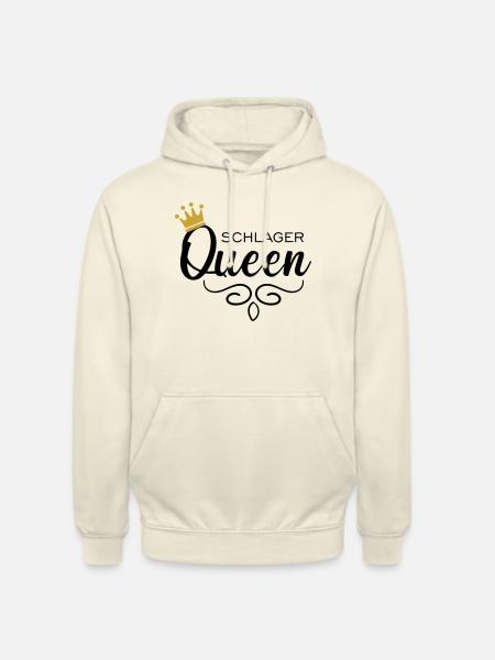 Schlager Queen - Unisex Hoodie - Vanille-Milchshake